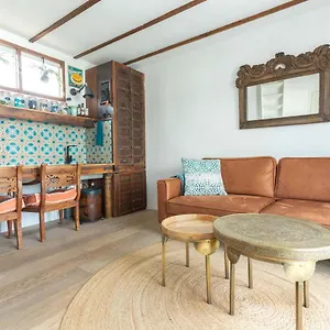 House Boat With Waterfront Terrace Amsterdam